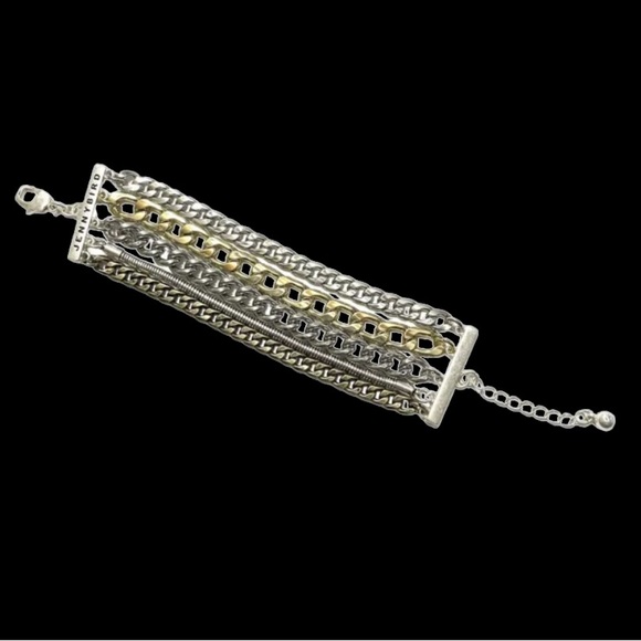 Jenny Bird Austin Cuff Mixed Metals Bracelet - Picture 3 of 5